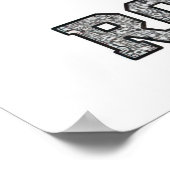 Poster Texte de Robot (Coin)