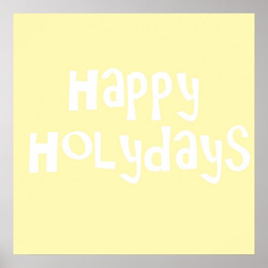 Poster texte des jours heureux (Devant)