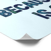 Poster Texte d'IA (Coin)