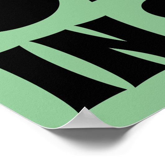 Poster Texte du camp de Granny (Coin)