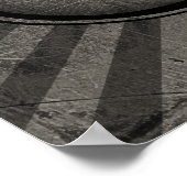 Poster Texte gothique maman (Coin)