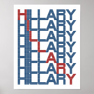 Poster texte hillary clintonPierres
