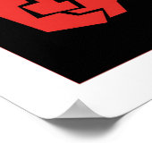 Poster Texte Knickstape (Coin)