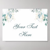 Poster texte personnalisé (Devant)