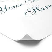 Poster texte personnalisé (Coin)