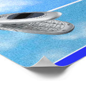 Poster Texte personnalisé du thème d'ordinateur Windows95 (Coin)