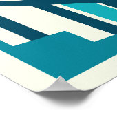 Poster Texte personnalisé Grèce (Coin)