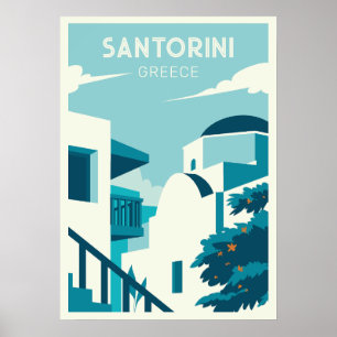 Poster Texte personnalisé Grèce