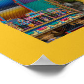 Poster Texte personnalisé Malaisie (Coin)