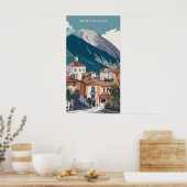 Poster Texte personnalisé Monténégro (Cuisine)