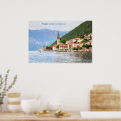 Poster Texte personnalisé Monténégro (Cuisine)