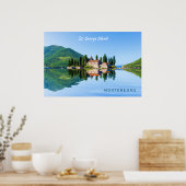 Poster Texte personnalisé Monténégro (Cuisine)