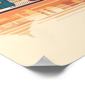 Poster Texte personnalisé Népal (Coin)