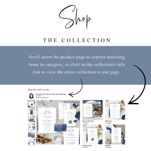 Poster Texte personnalisé, Panneau Mariage Monogramme ble