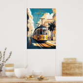 Poster Texte personnalisé Portugal (Cuisine)