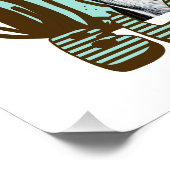 Poster Texte Vintage Black Labrador Retriever (Coin)