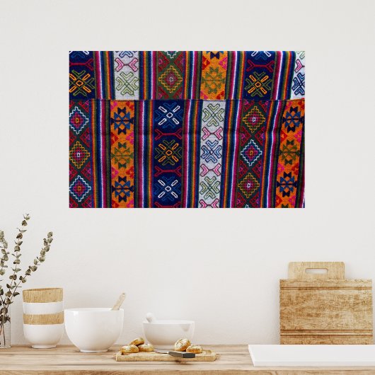 Poster Textile de Bhutanese (Cuisine)
