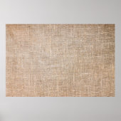 Poster Textile jute texture tissu brun (Devant)