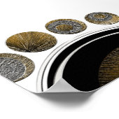 Poster Texturé Abstrait 2 - Inexpliqué (Coin)