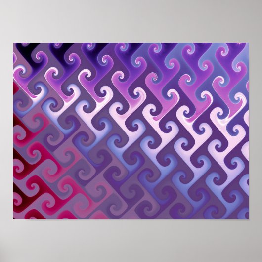 Poster Texture Abstrait Violet (Devant)