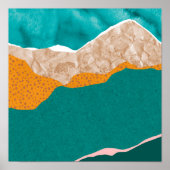 Poster Texture Abstraite (Devant)