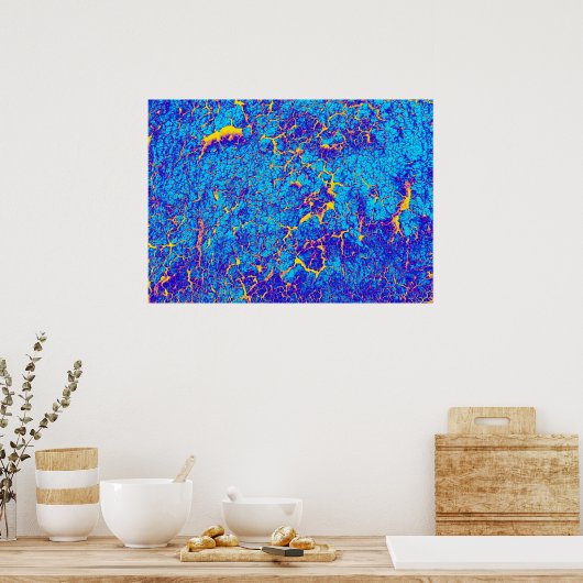 Poster Texture Abstraite distincte (Cuisine)