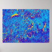 Poster Texture Abstraite distincte (Devant)