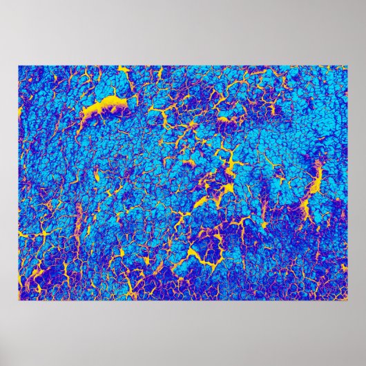 Poster Texture Abstraite distincte (Devant)