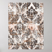 Poster texture Abstraite ou arrière - plan grunge. Textur (Devant)