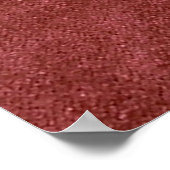 Poster Texture abstraite rouge de fond (Coin)