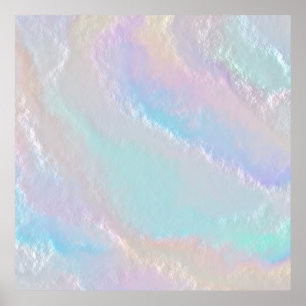 Poster Texture arc-en-ciel Abstraite