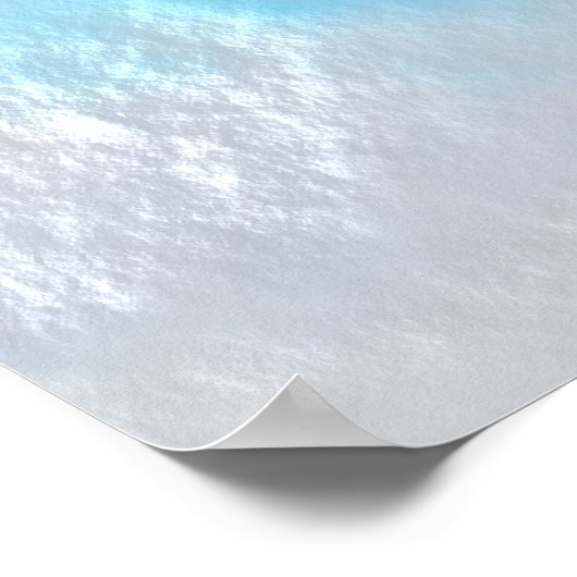 Poster Texture arc-en-ciel Abstraite (Coin)