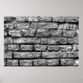 Poster Texture, brick, wall background. Brick texture wit (Devant)