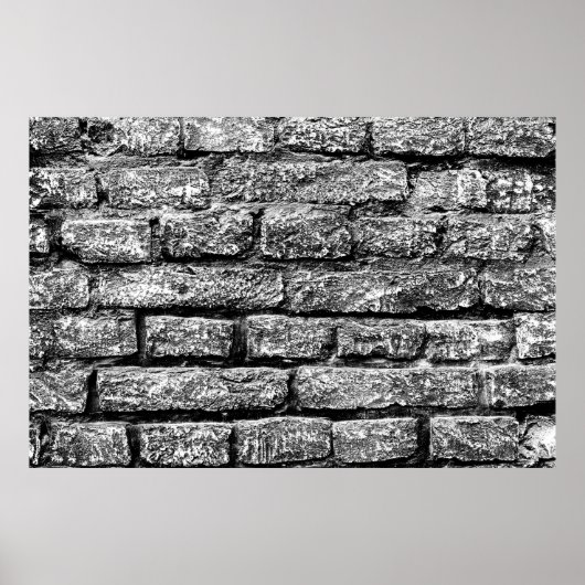 Poster Texture, brick, wall background. Brick texture wit (Devant)