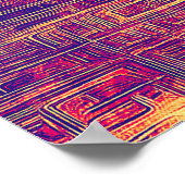 Poster Texture créative vintage de surface, gros plan (Coin)