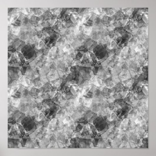 Poster Texture de charbon froissé (Devant)