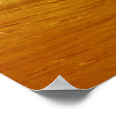 Poster Texture de faux bois de pin (Coin)
