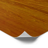 Poster Texture de faux bois de pin II (Coin)