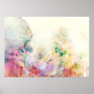 Poster texture de grunge Abstraite avec peinture d'aquare