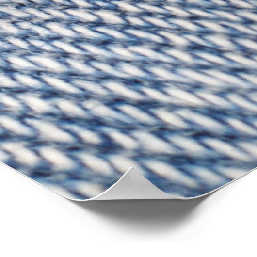 Poster Texture de jean déchiré (Coin)