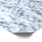 Poster texture de la structure Arrière - plan blanche (Coin)