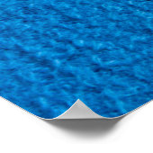 Poster texture de la structure Arrière - plan bleue (Coin)