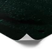 Poster Texture de l'humidité de la fenêtre de verre (Coin)
