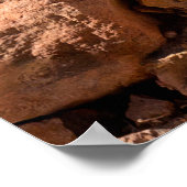 Poster Texture de maçonnerie à partir de grosses pierres  (Coin)