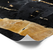 Poster Texture de marbre : Elégante surface de pierre. (Coin)