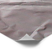 Poster Texture de papier recouverte (Coin)