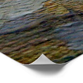 Poster Texture de peintures à l'huile, fond d'art fin, ab (Coin)