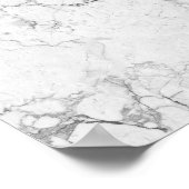 Poster Texture de pierre blanche (Coin)