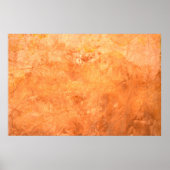 Poster texture de plaque de fer rouillé, blanc, brun, co (Devant)