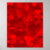 Poster Texture de Red Heart (Devant)